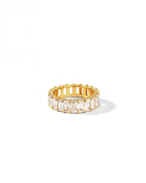 Clear Glam Ring