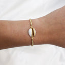 White Seashell Bracelet