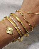 Golden Clover Bracelet