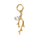 Golden Coral Bikini Charm