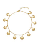 Seashell Cascade Anklet