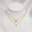 Mini Bubble Initial Necklace
