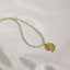Pearl & Gold Seashell Choker Necklace