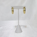 Chunky Squared Hoop Earrings