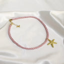 Katie Rope Necklace in Pink