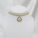 White Clover Chain Necklace