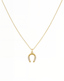 Horseshoe Pendant Necklace