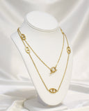 Double Loop Cara Necklace