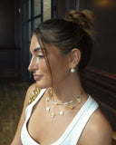 Golden Clover Necklace