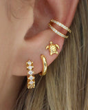 Amalfi Turtle Studs