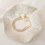 Clear Gem Statement Bracelet