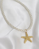 Katie Rope Necklace in Cream