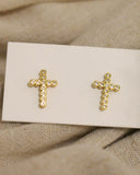 Mini Cross Studs