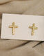 Mini Cross Studs