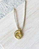 Summer Rope Necklace in Cream