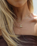 Pavé Letter Necklace