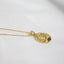 Textured Coin Necklace