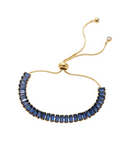 Blue Gem Statement Bracelet