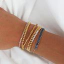 Blue Gem Statement Bracelet