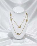 Double Loop Cara Necklace