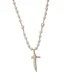 Pearl Cross Necklace