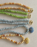 Dune Carabiner Jade Necklace