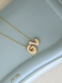 Pavé Letter Necklace