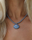 Solana Shell Pendant Cord Necklace