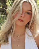 Baguette Solitaire Necklace