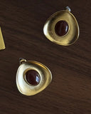 Midnight Mulberry Statement Earrings