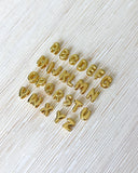 Bubble Initial Bead Bracelet