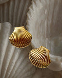 Seashell Statement Earrings