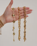 Golden Clover Necklace