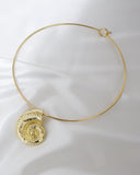 Soleil Torque Choker Necklace