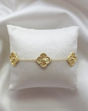 Golden Clover Bracelet