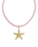 Katie Rope Necklace in Pink