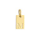 Stone and Initial Necklace