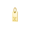 Stone and Initial Necklace