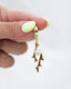 Golden Coral Bikini Charm